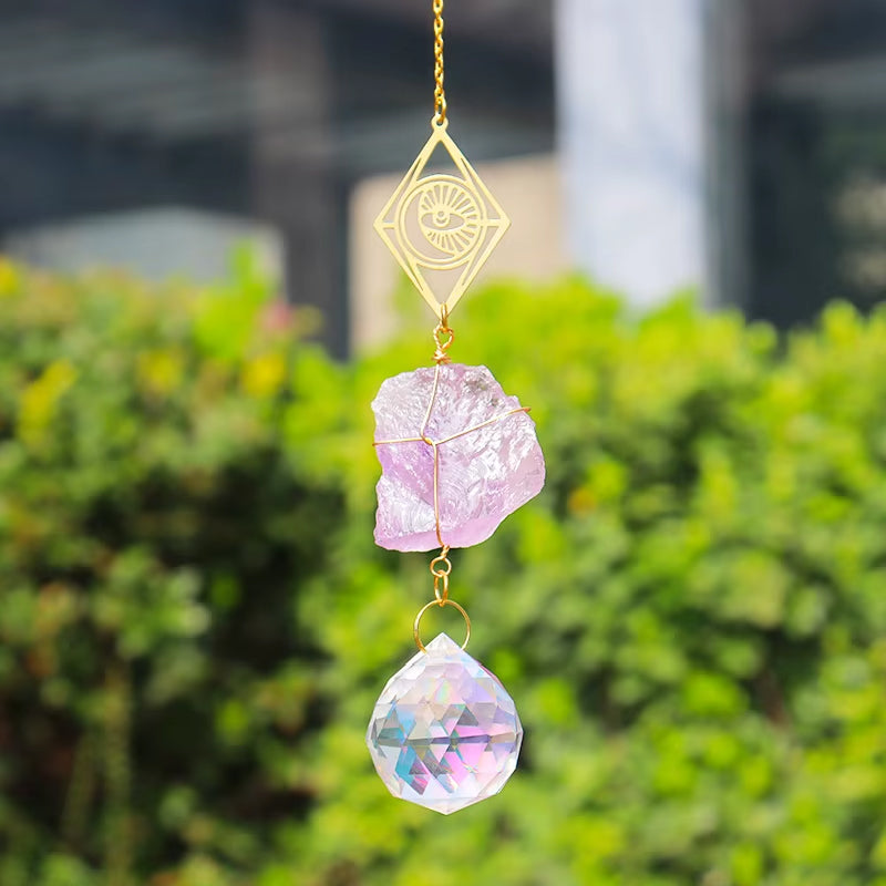 Kristall Sonnenfänger mit Edelstein