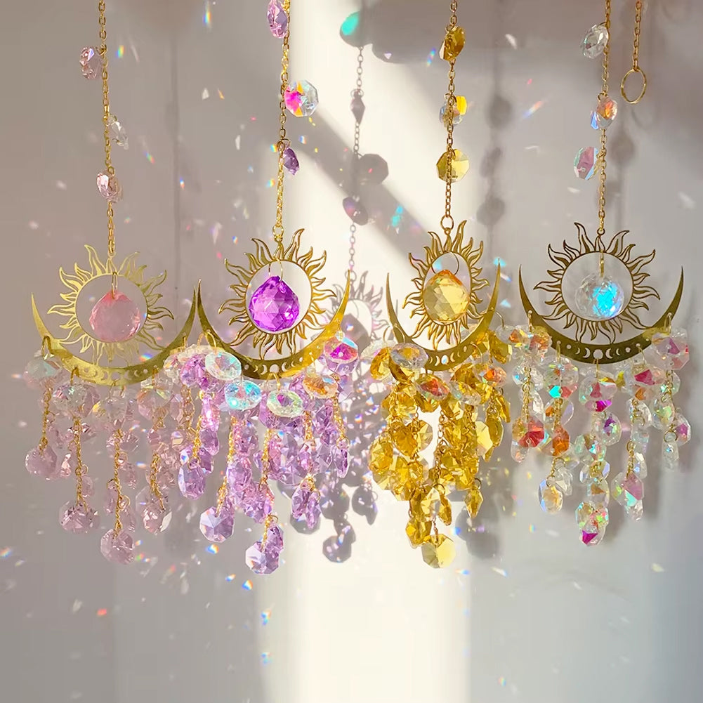 Sonne & Mond Sonnenfänger mit Kristallen