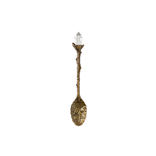 Loose Incense Crystal Spoon Antique