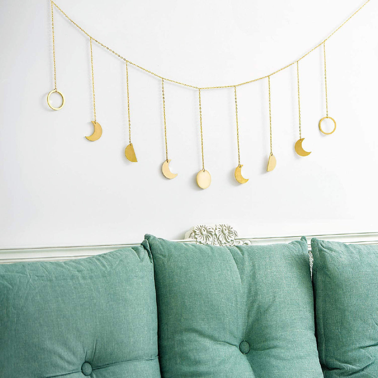 moon phase wall hanging