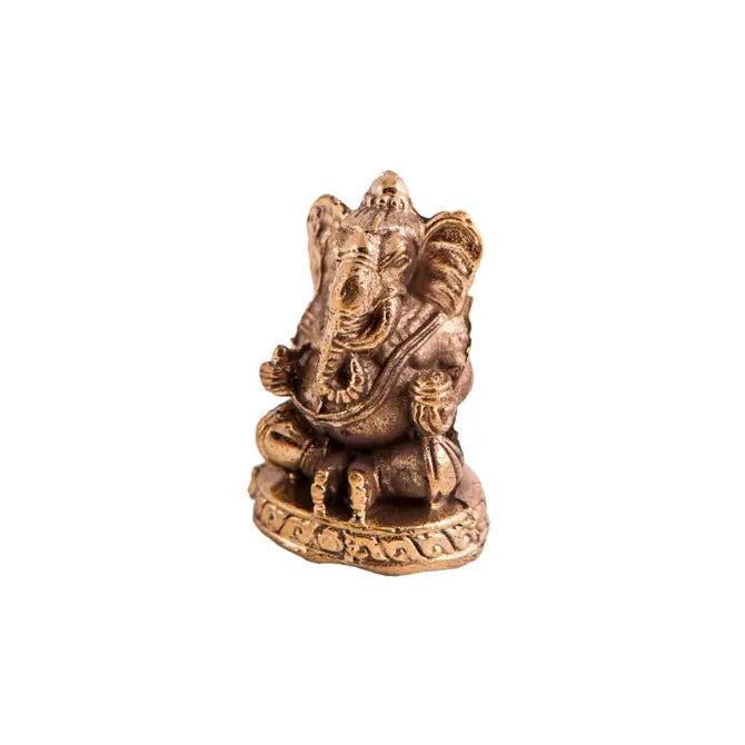 Brass Ganesha Figurine