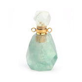 Aromatherapy Crystal Bottle Necklace